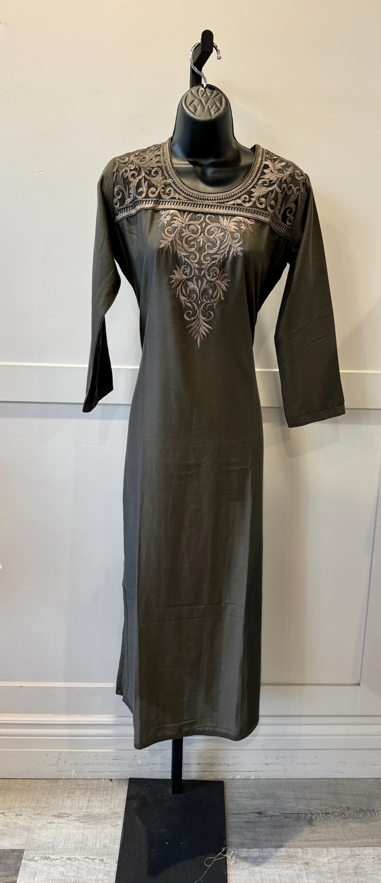 Gray color kurti