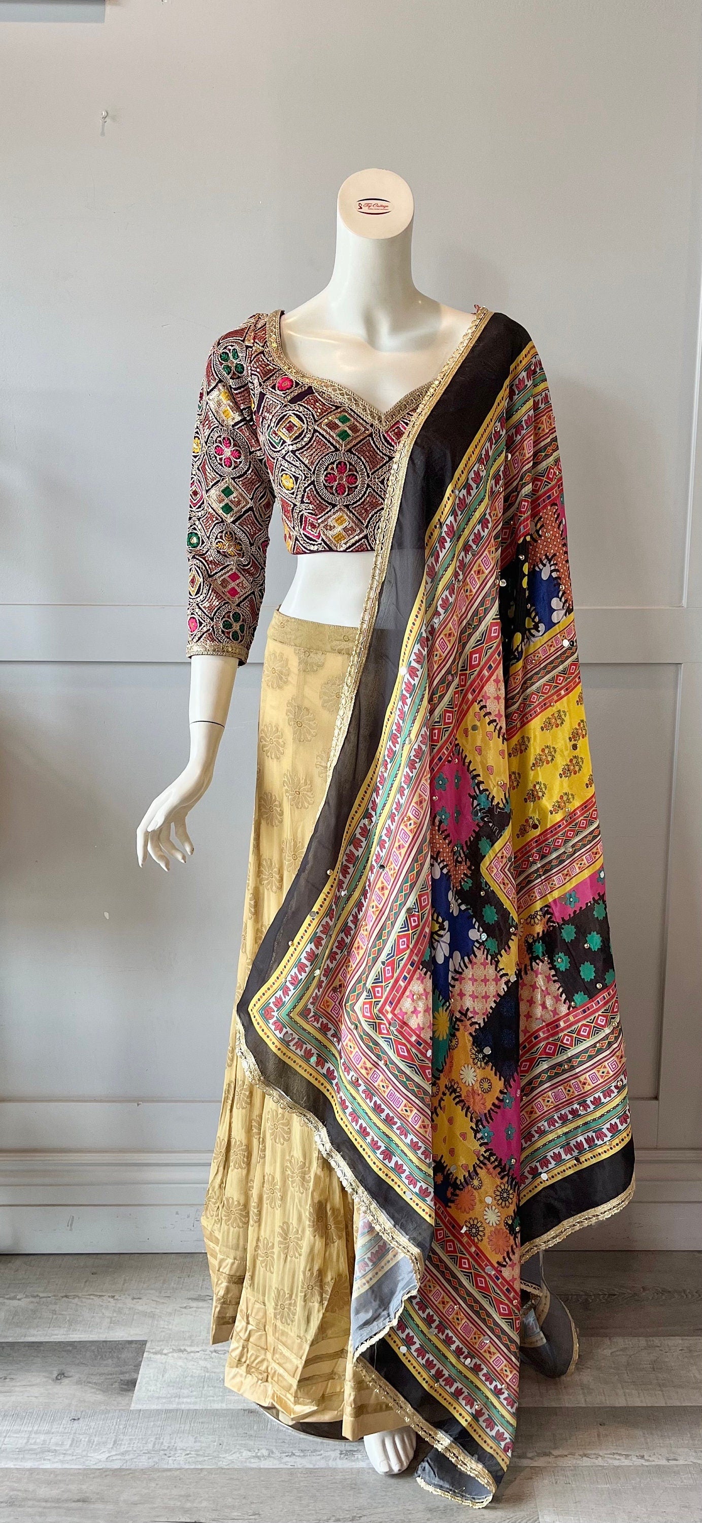 Gold & Purple  Lehnga