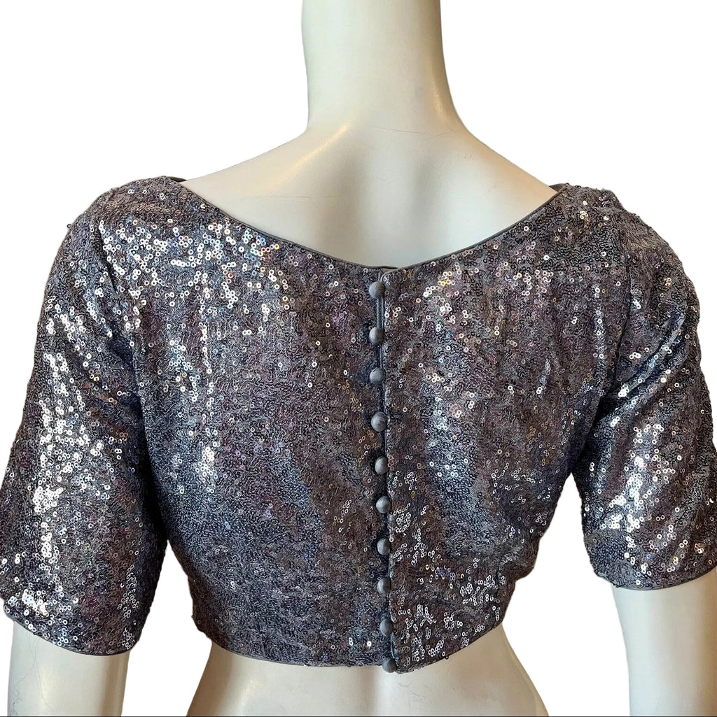 Silver Shimmer Blouse