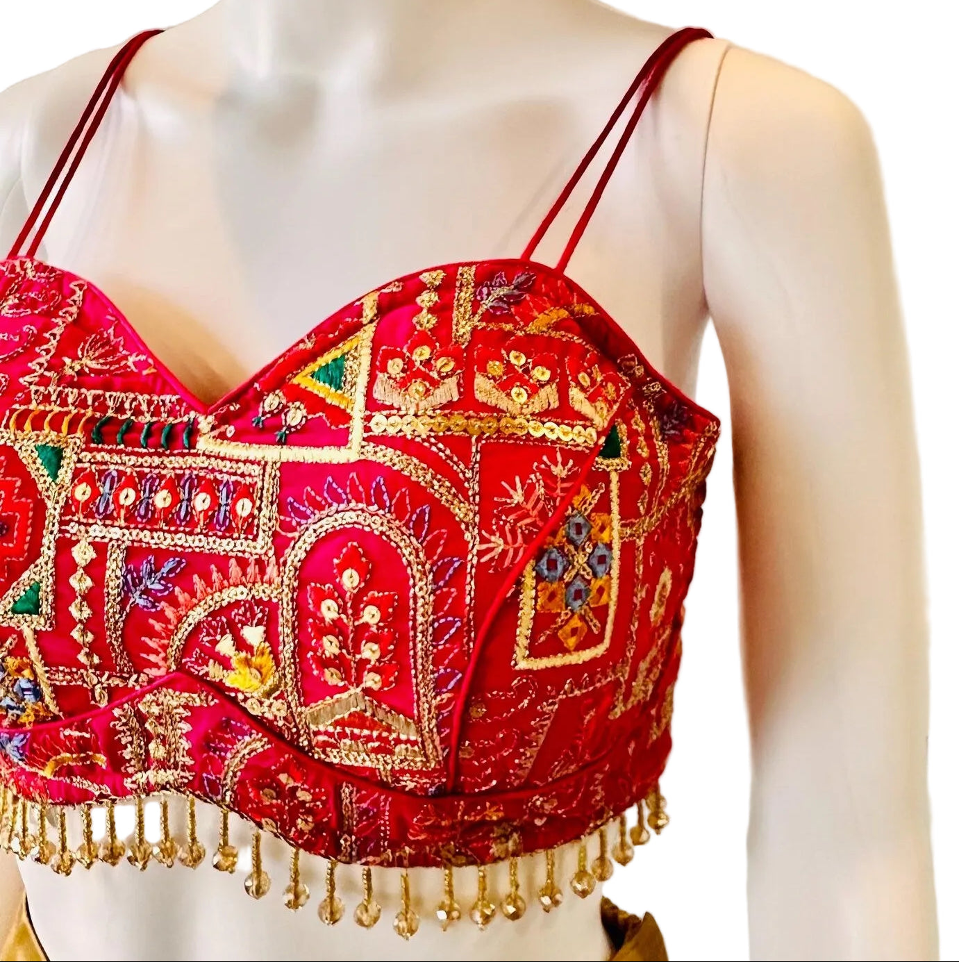 Dark Pink Ready-Made Blouse