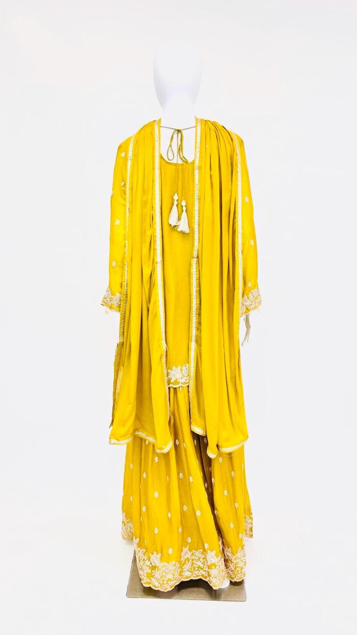 Mustard Color Skirt Set