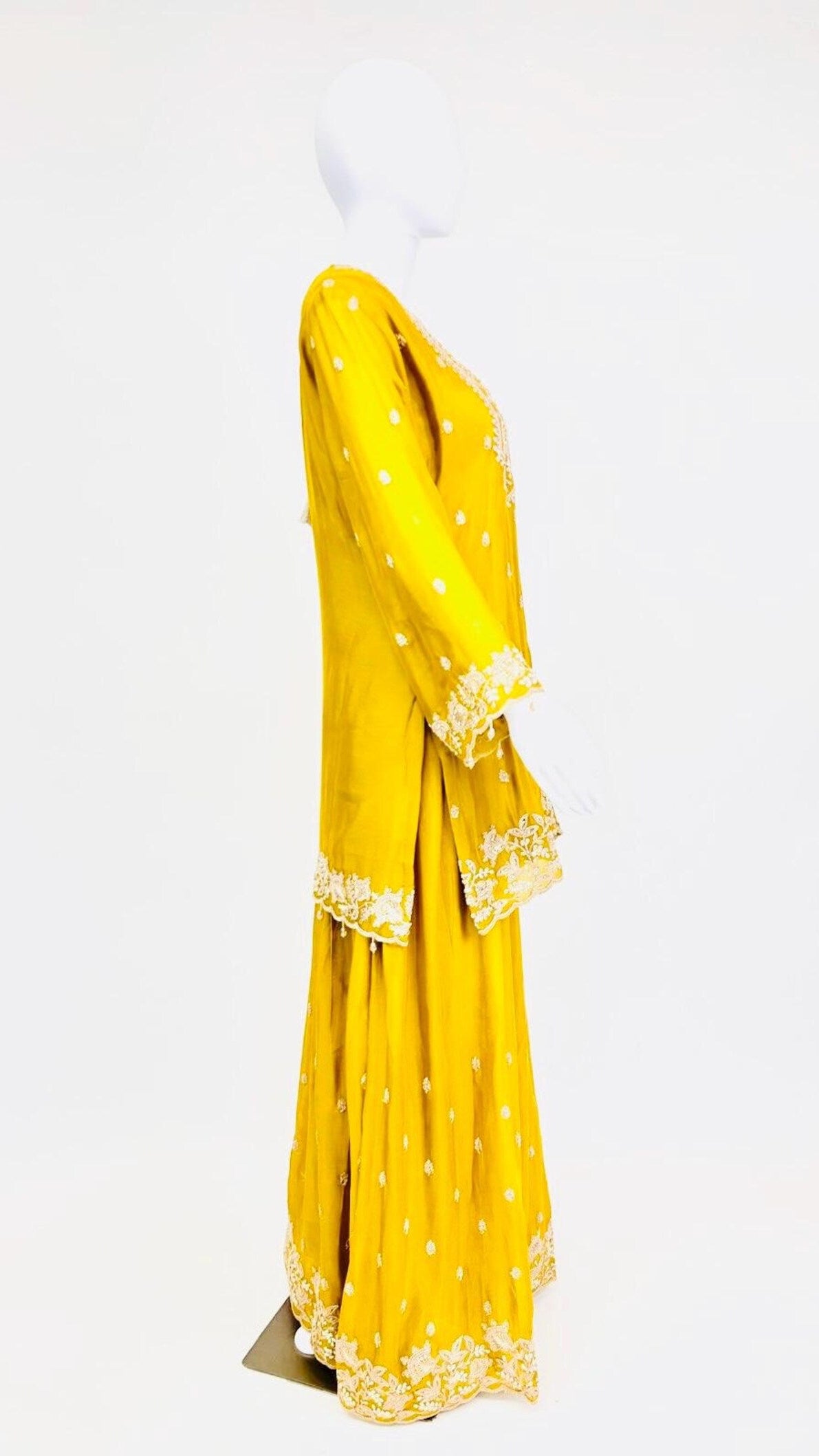 Mustard Color Skirt Set