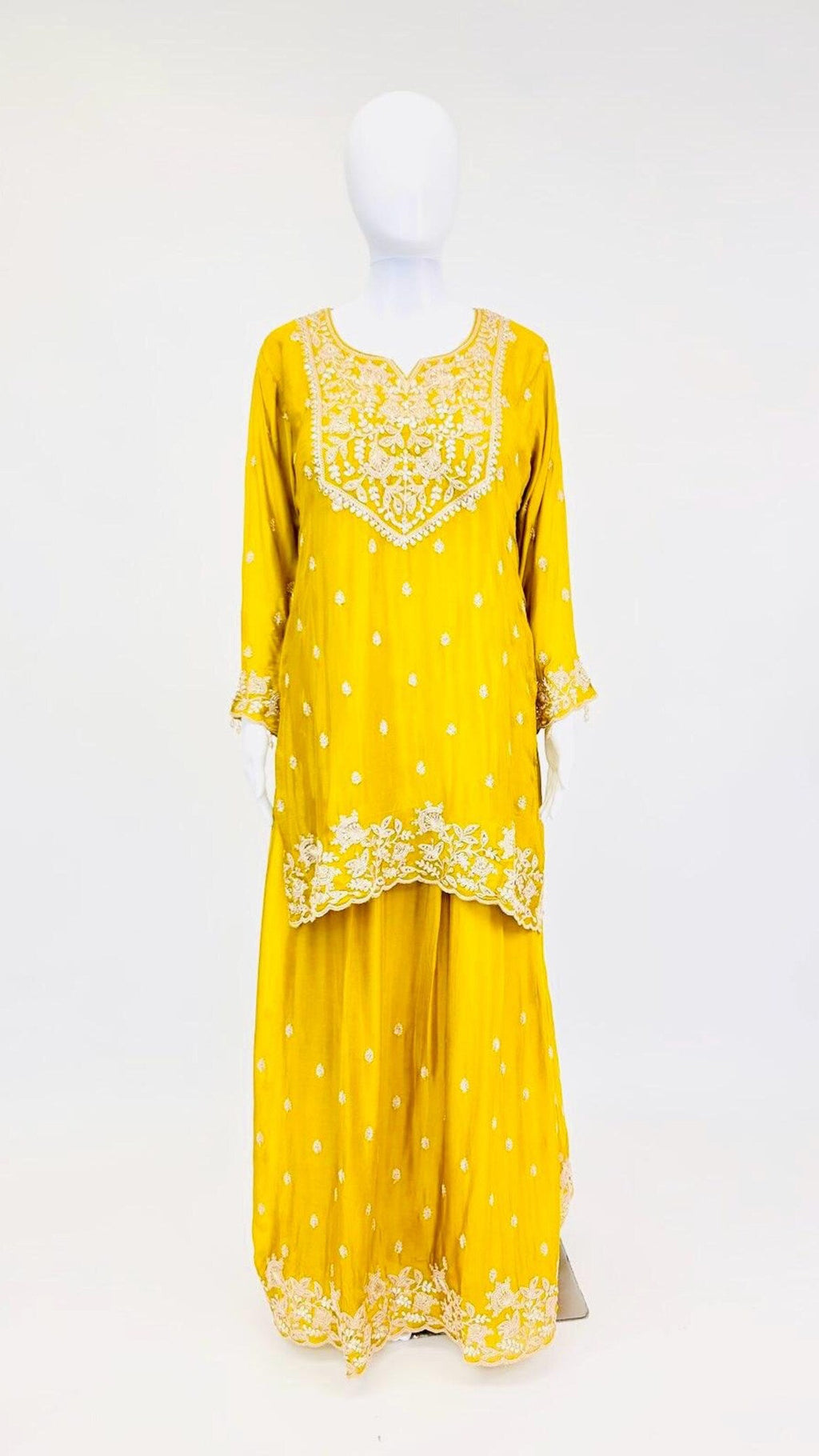 Mustard Color Skirt Set