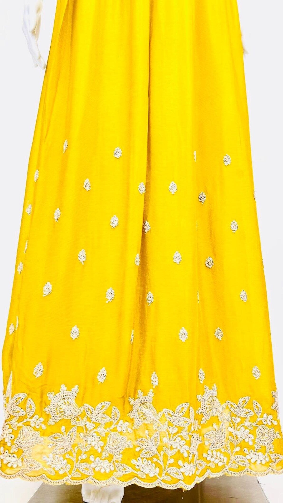 Mustard Color Skirt Set