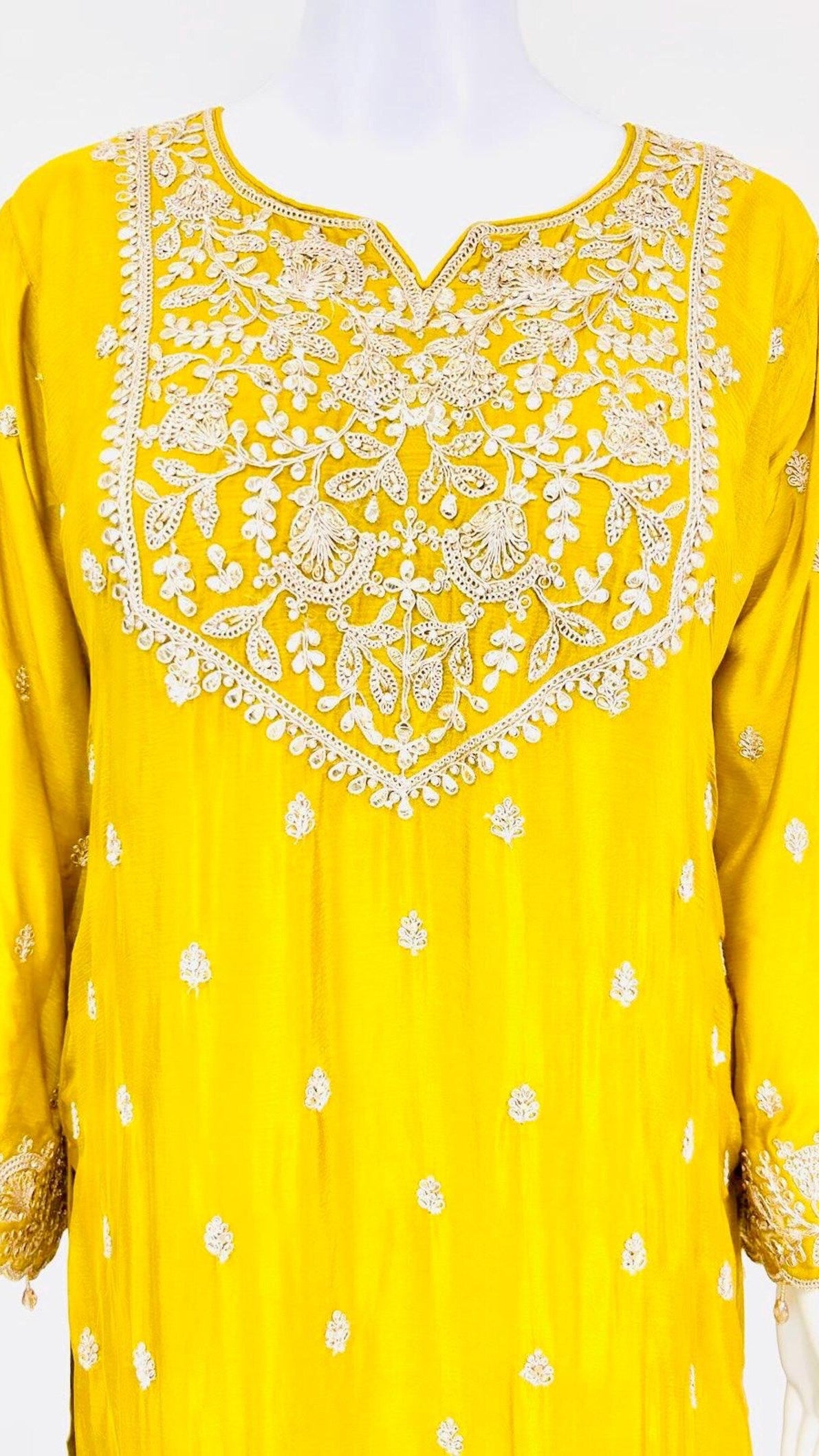 Mustard Color Skirt Set