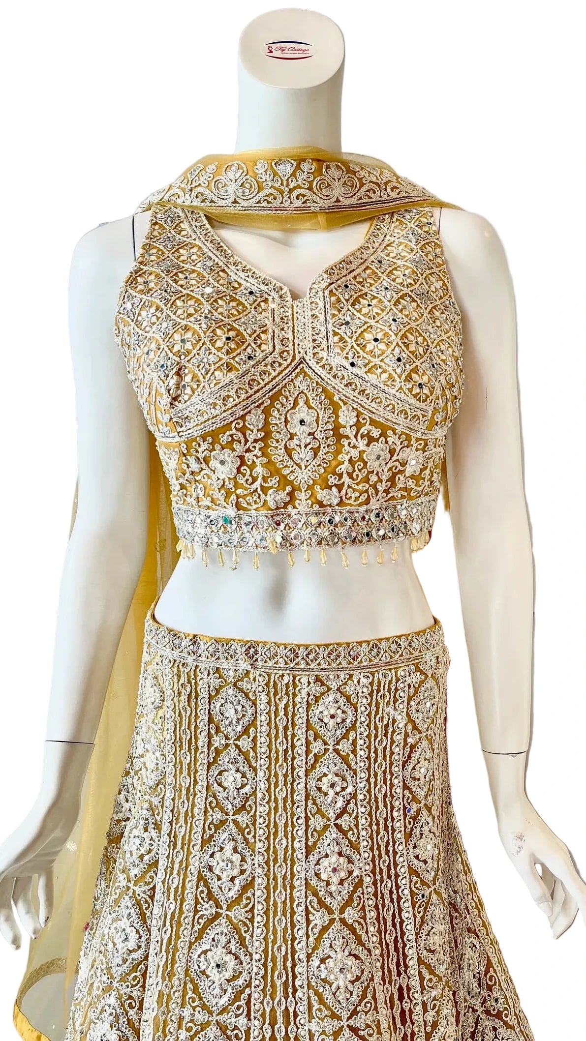 Mustard Color Lehnga