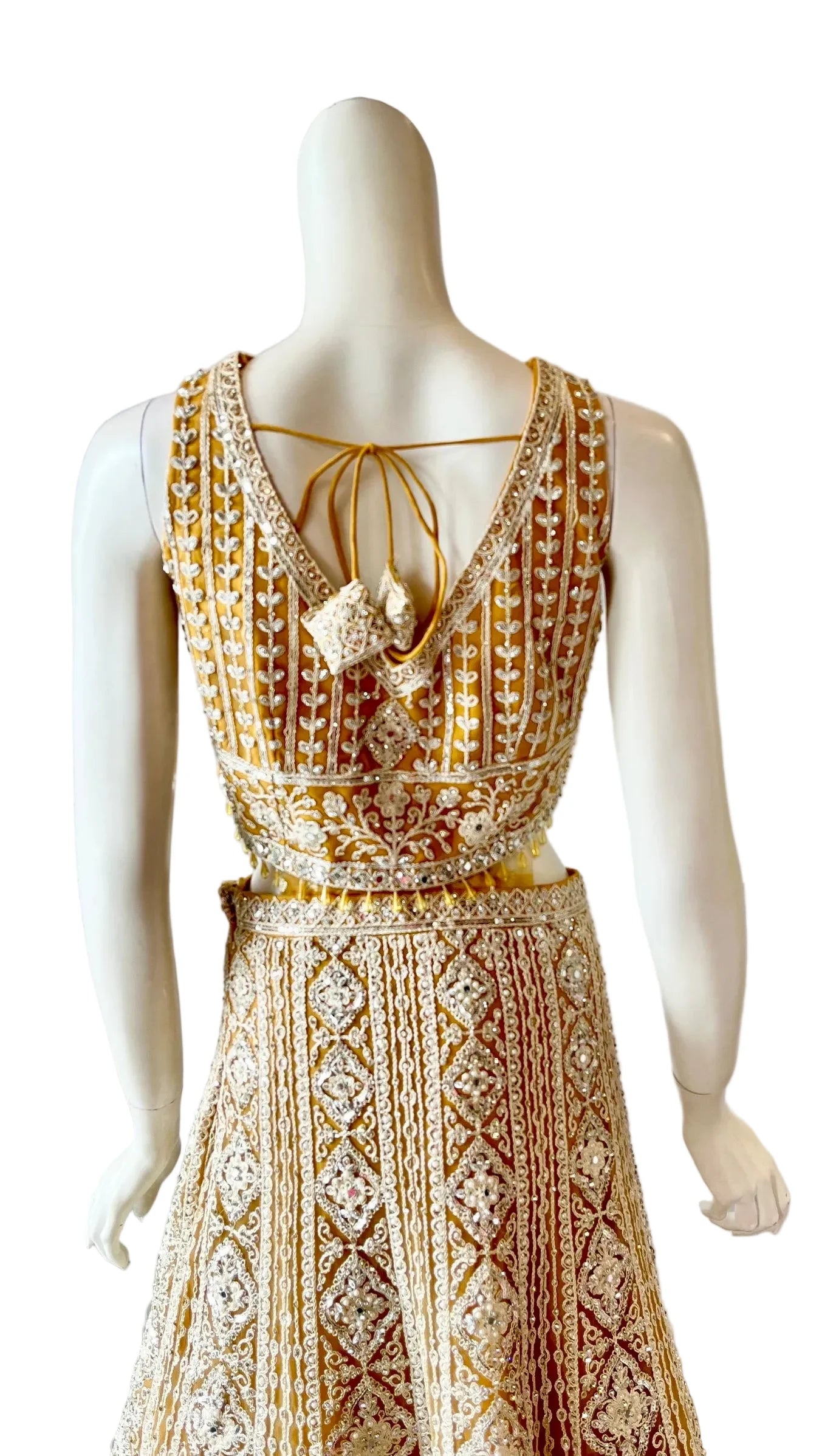 Mustard Color Lehnga