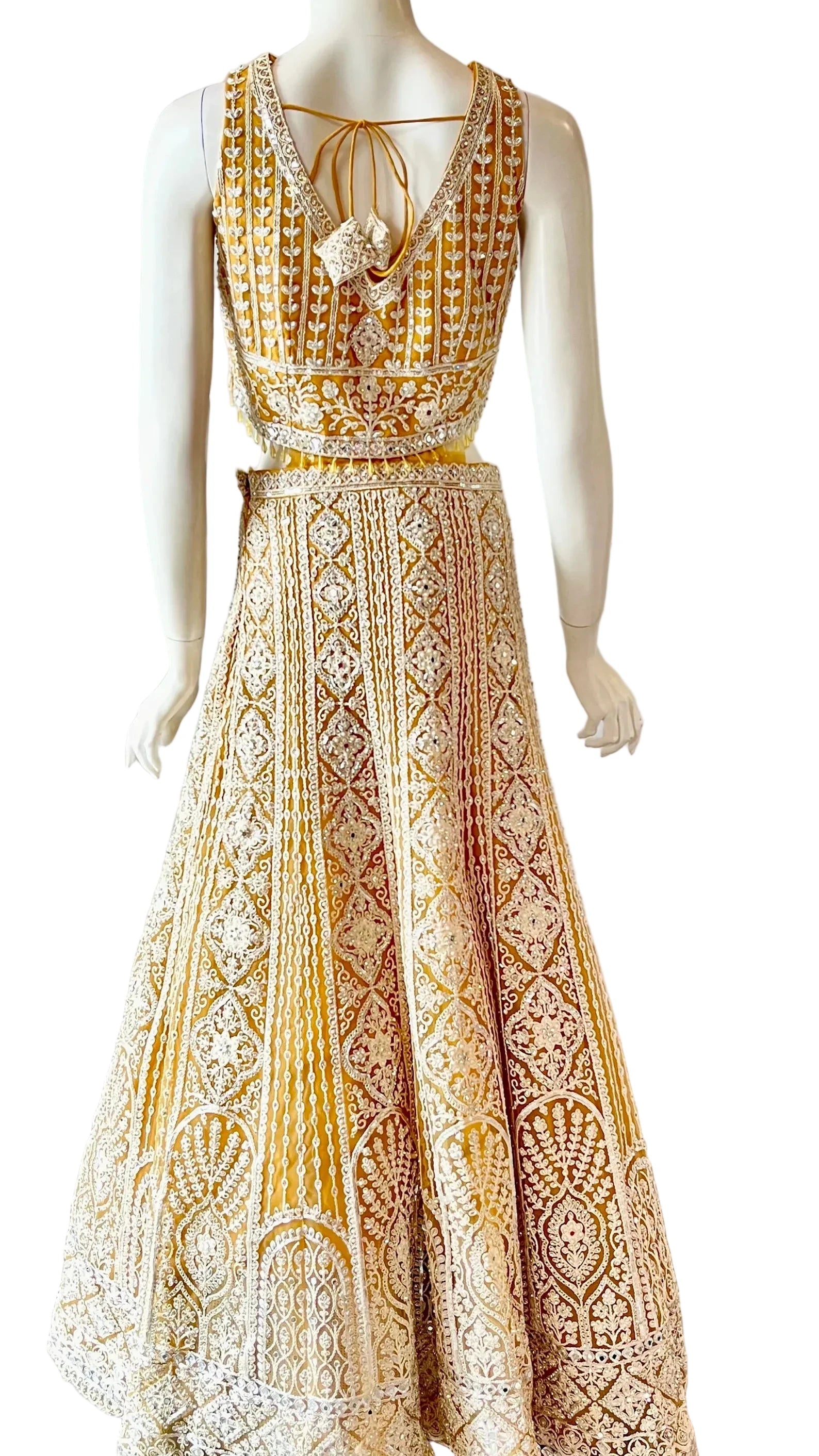 Mustard Color Lehnga