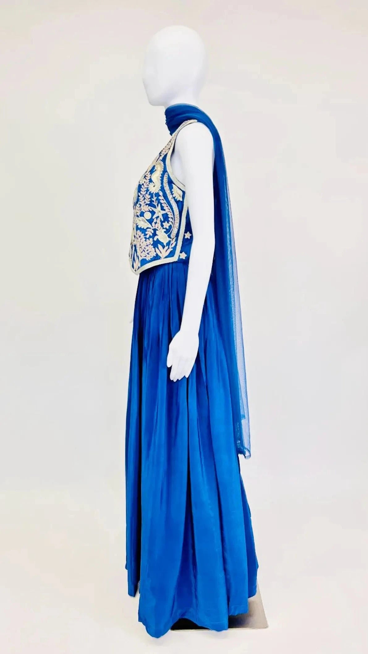 Royal Blue Lehnga Set