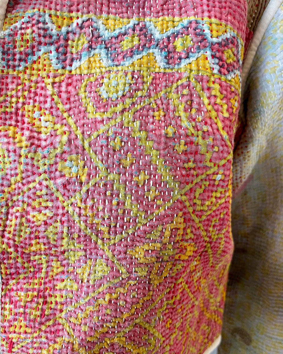 Reversible Upcycled Kantha Work Jacket