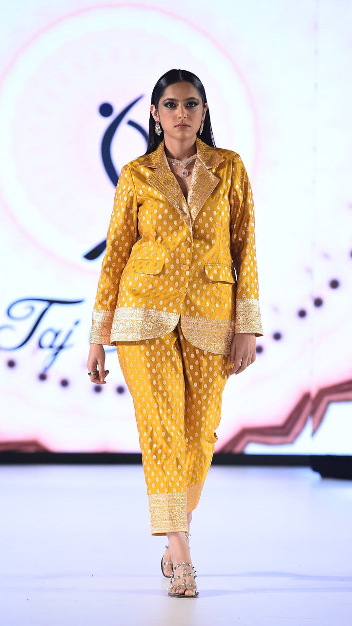 Mustard Pant Suit