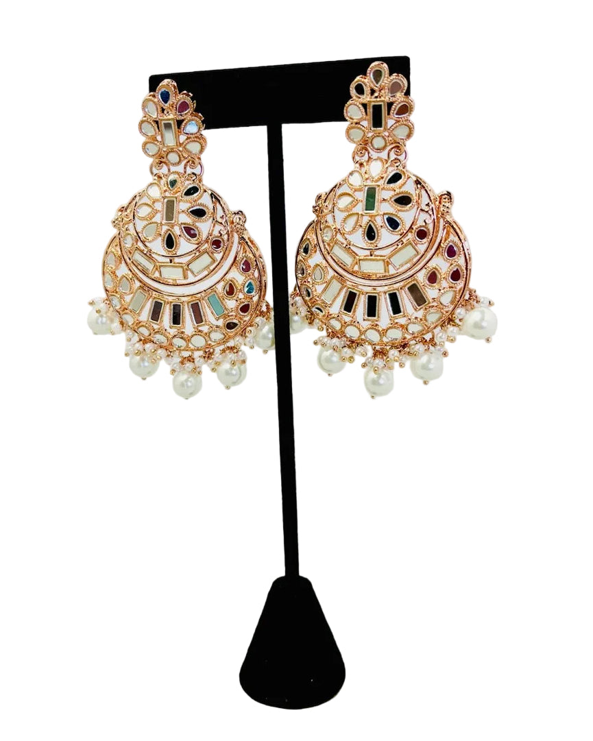 Bridal Rose gold Jewelry Set