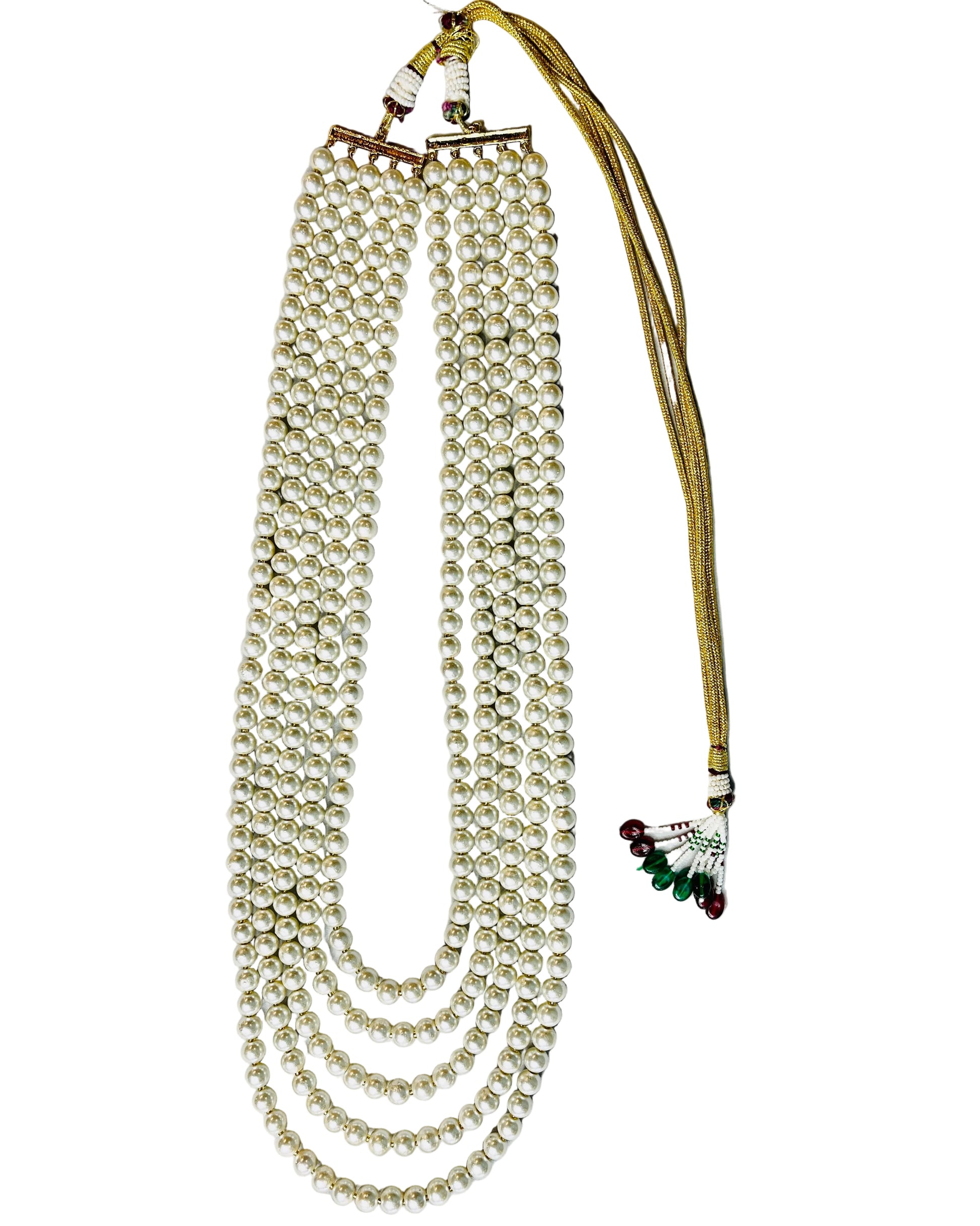 5-Layered Pearl Set For Grooms