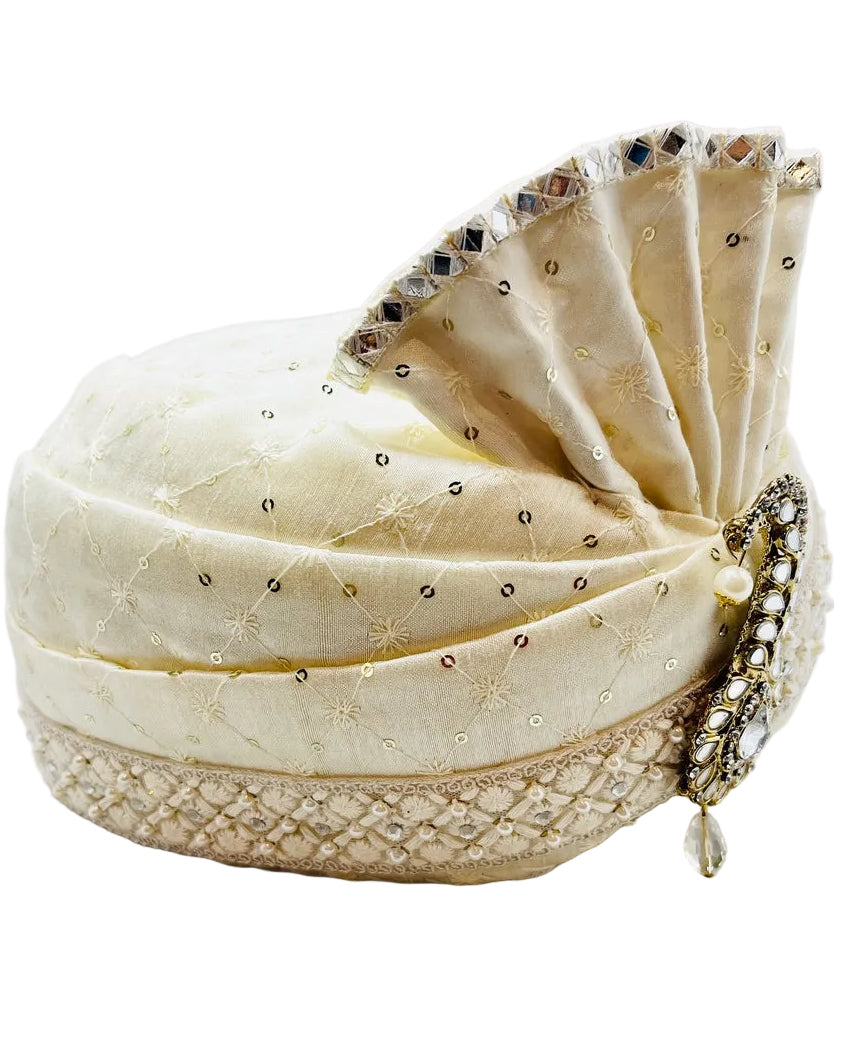 Cream Turban