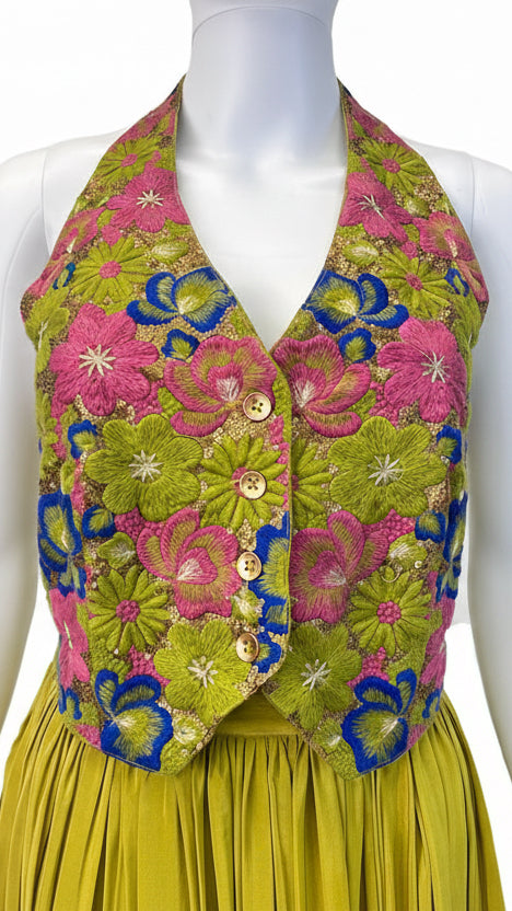 Olive Green Lehnga Set