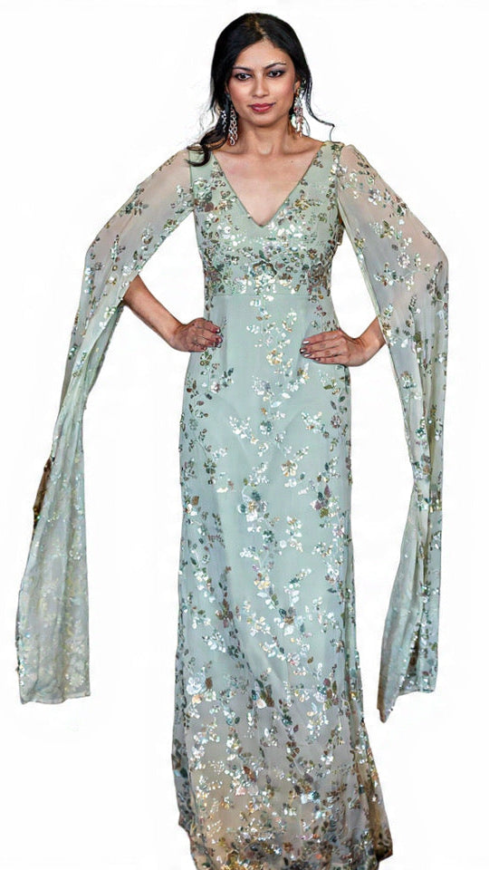 Mint Green Gown