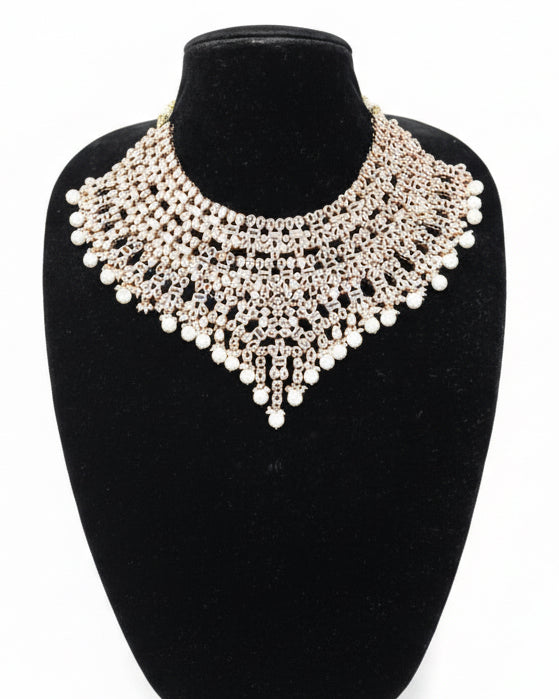 Bridal Rose gold Jewelry Set