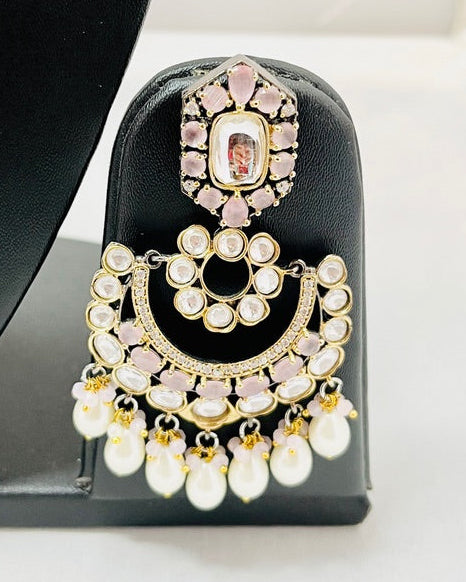 White Kundan Choker Set