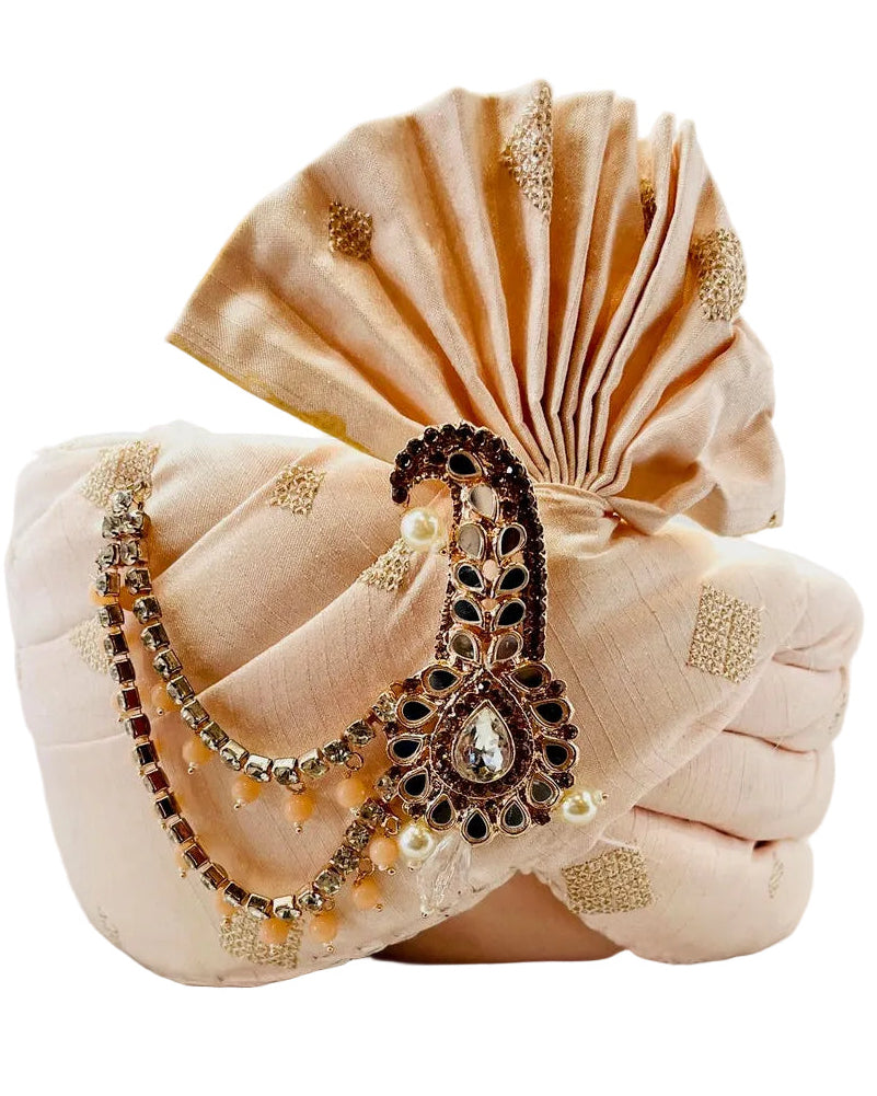 Peach Turban