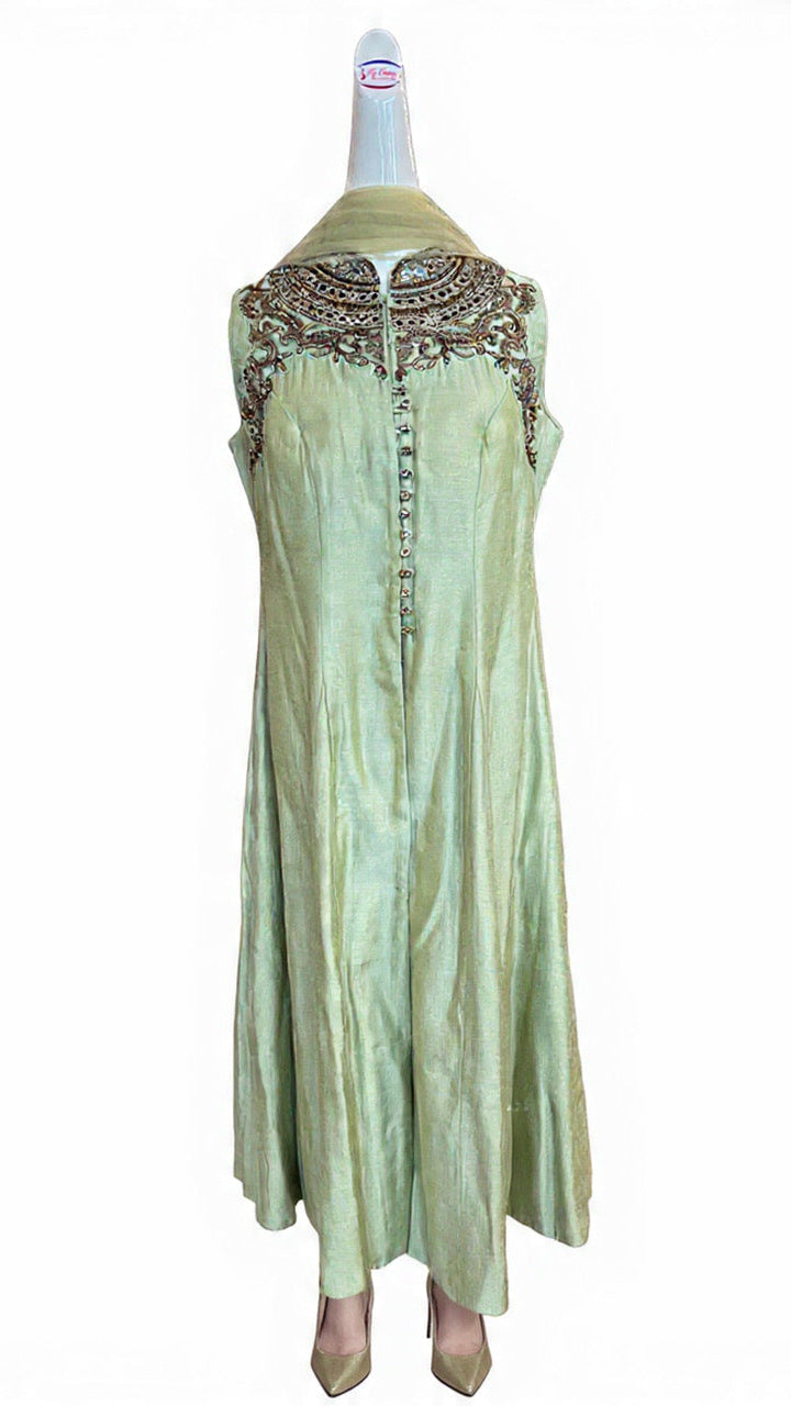 Mint Green Anarkali Dress