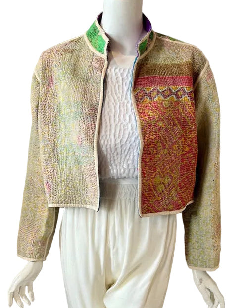 Reversible Upcycled Kantha Work Jacket