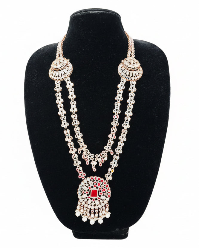 Bridal Rose Gold Jewelry Set