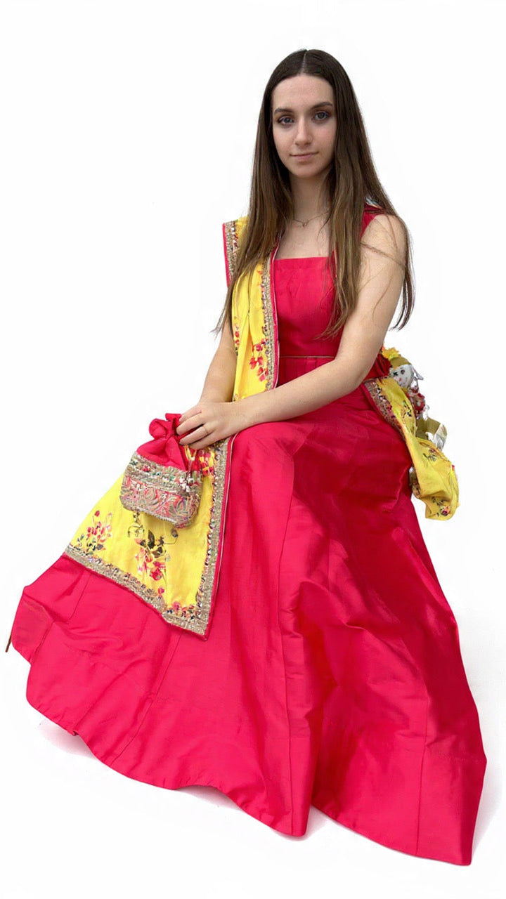 Hot Pink Lehnga Set
