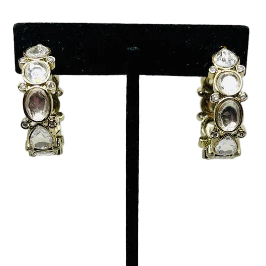 Sabyasachi Inspired Golden Kundan Earrings