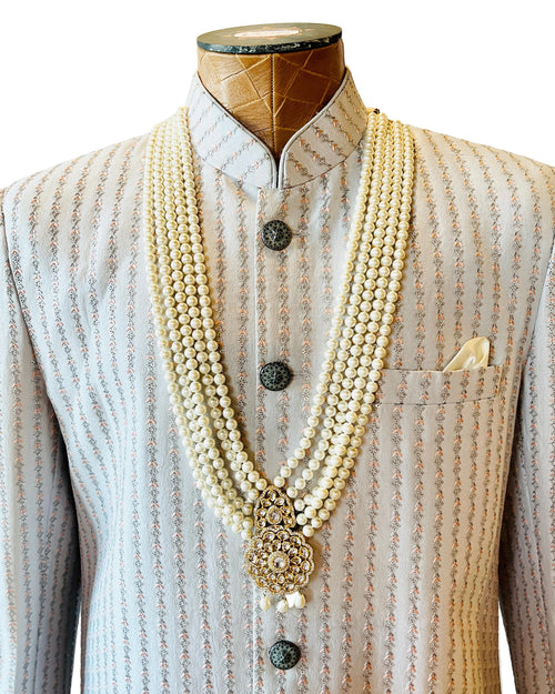 5-Layer Pearl Set for Groom