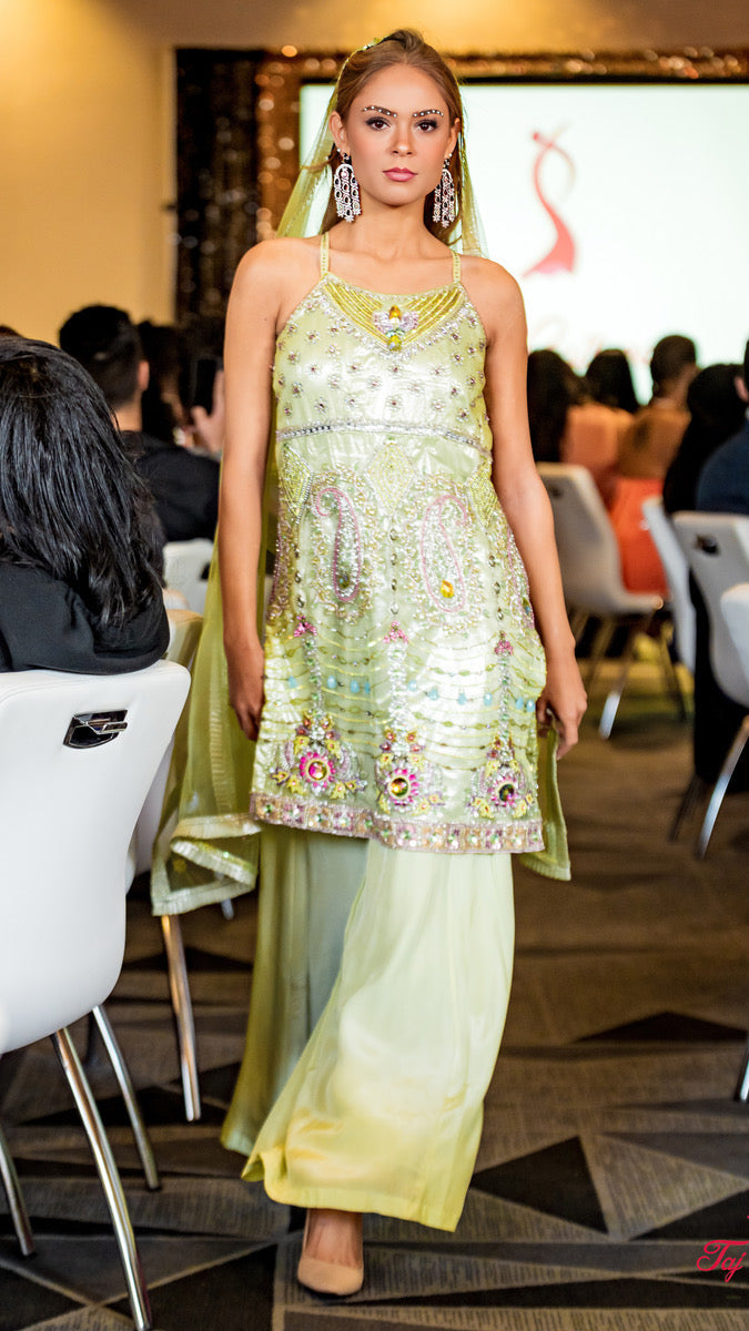 Light Green Palazzo Set