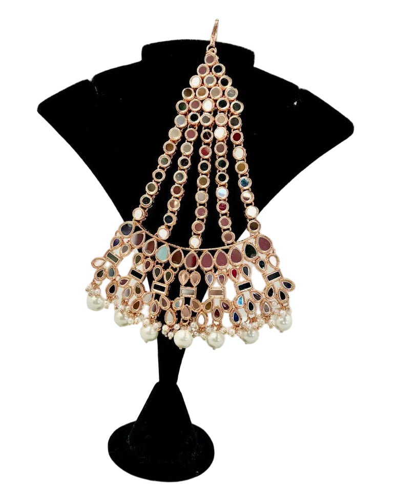 Bridal Rose gold Jewelry Set