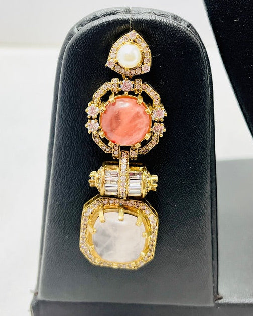 Sabyasachi-Inspired Multicolor Necklace Set