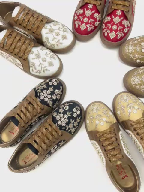 Fancy Gold Sneakers