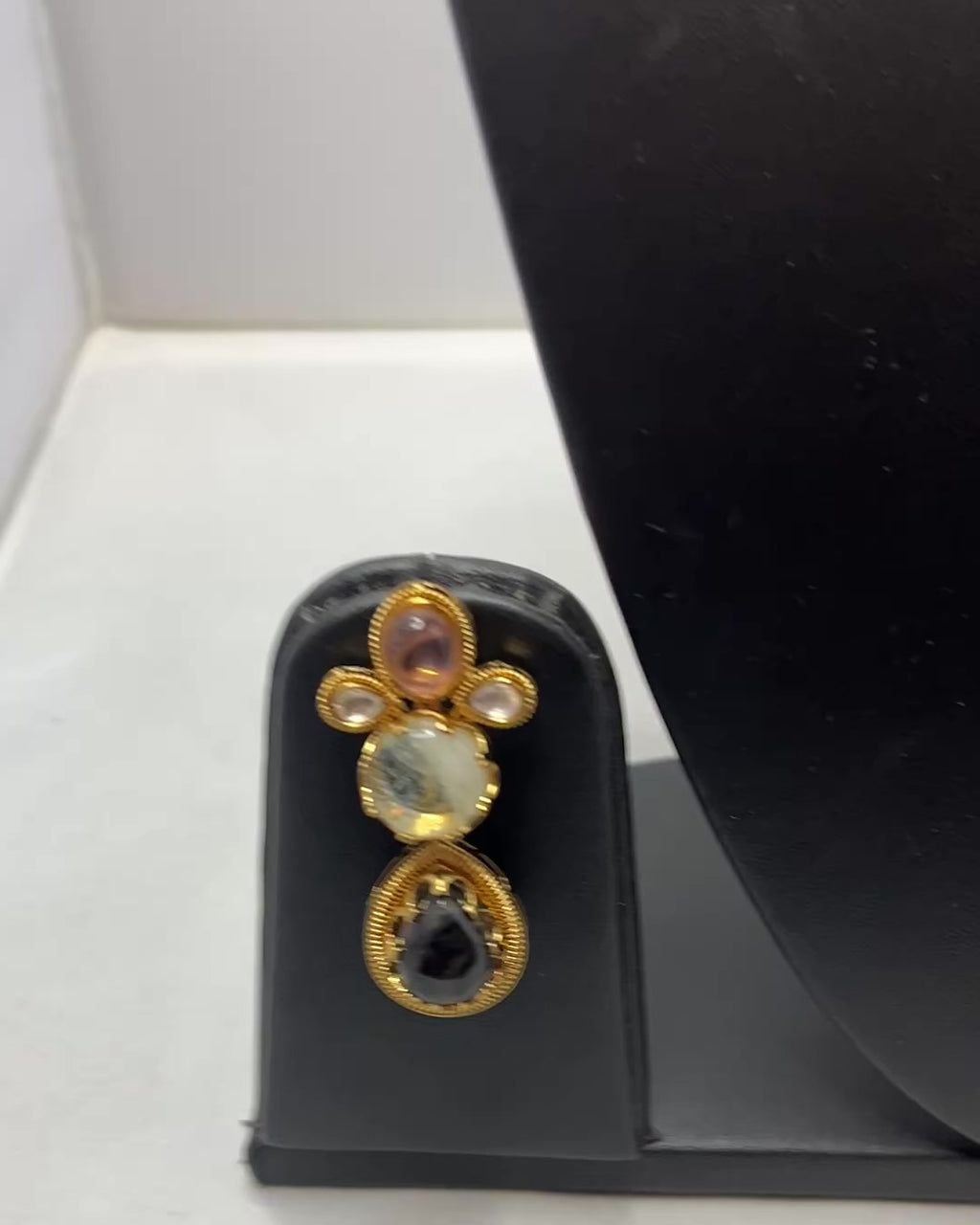 Sabyasachi Inspired Multicolor Stone Choker Necklace Set