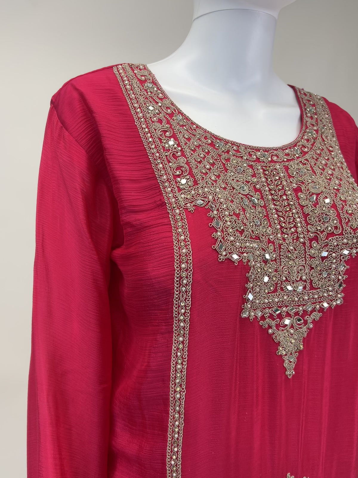 Hot Pink Palazzo Set
