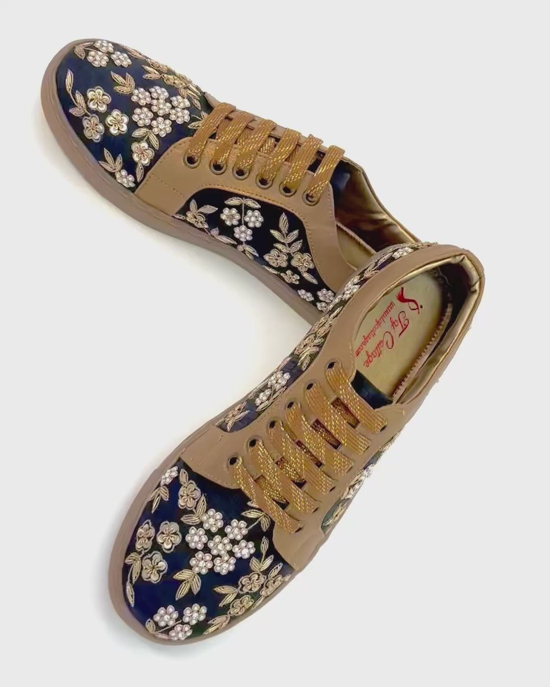 Fancy Black Sneakers