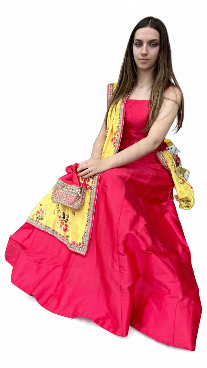 Hot Pink Lehnga Set