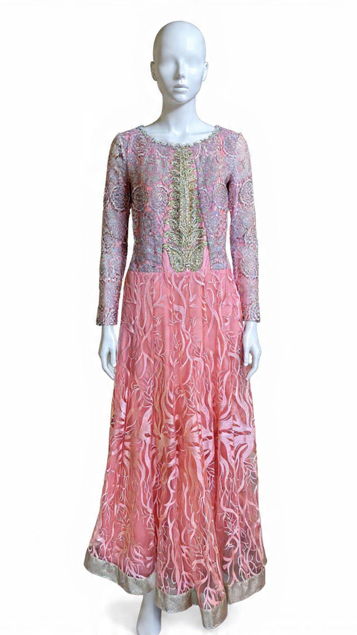 Pink Anarkali Dress