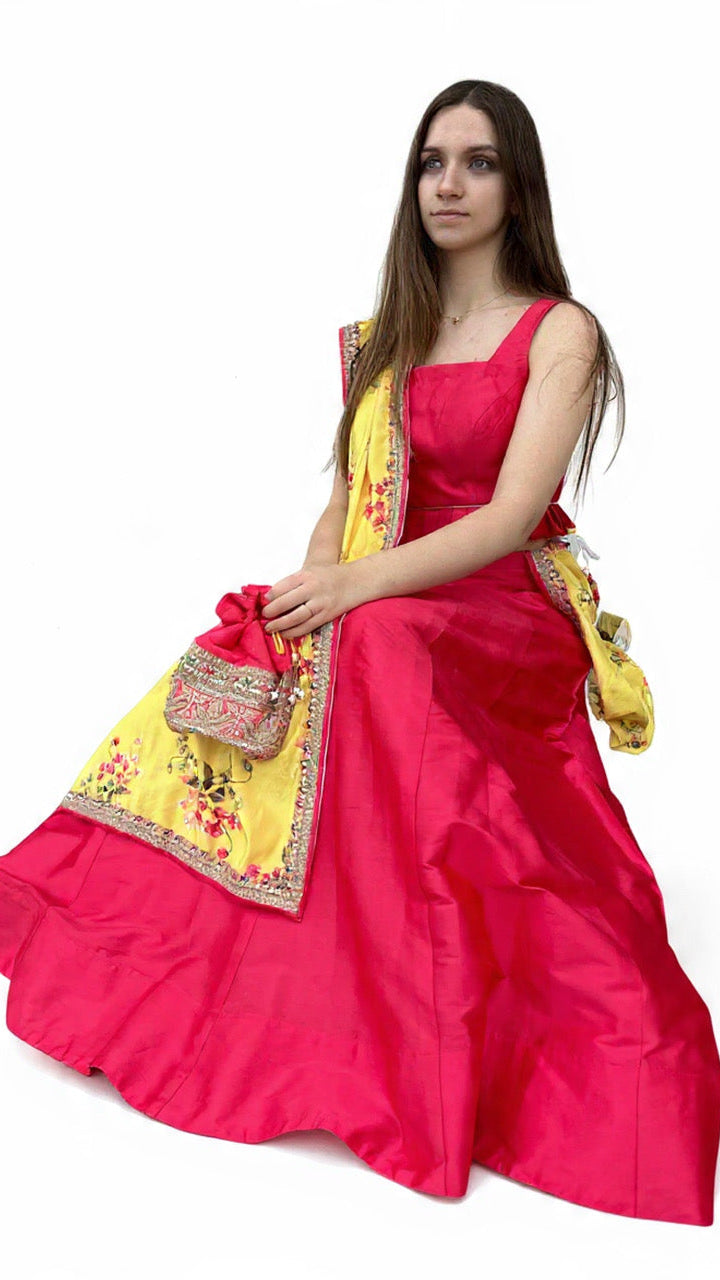 Hot Pink Lehnga Set
