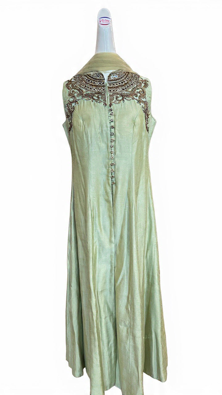 Mint Green Anarkali Dress