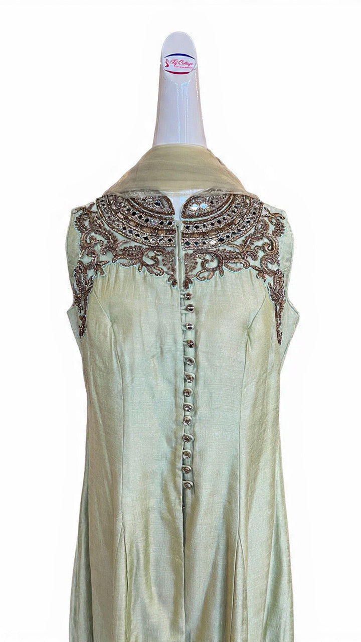 Mint Green Anarkali Dress