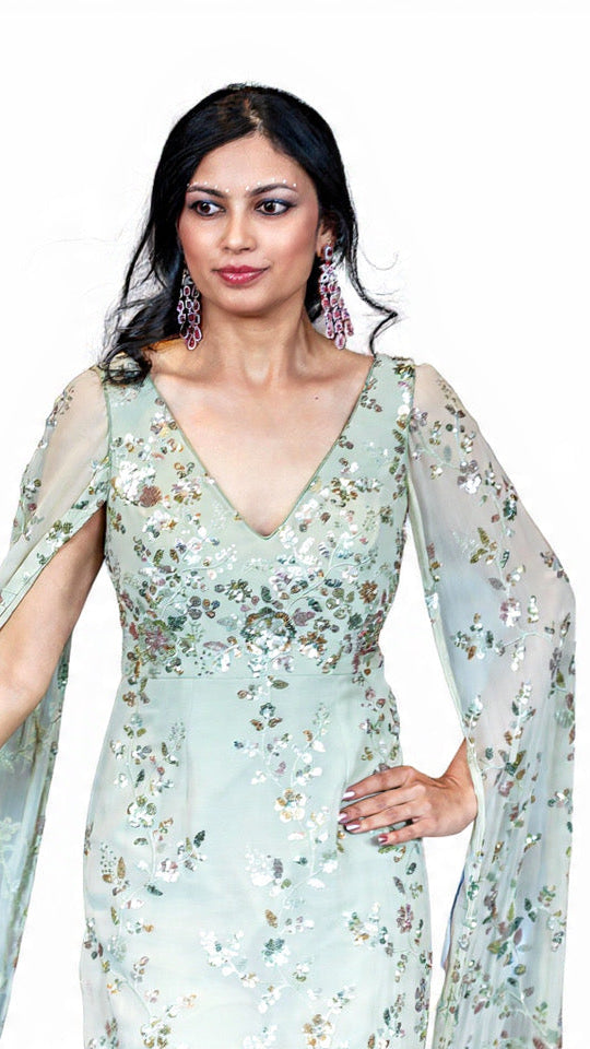 Mint Green Gown