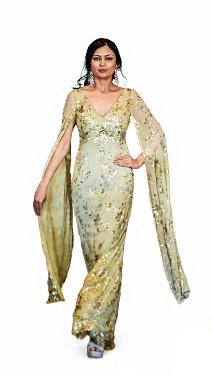 Mint Green Gown